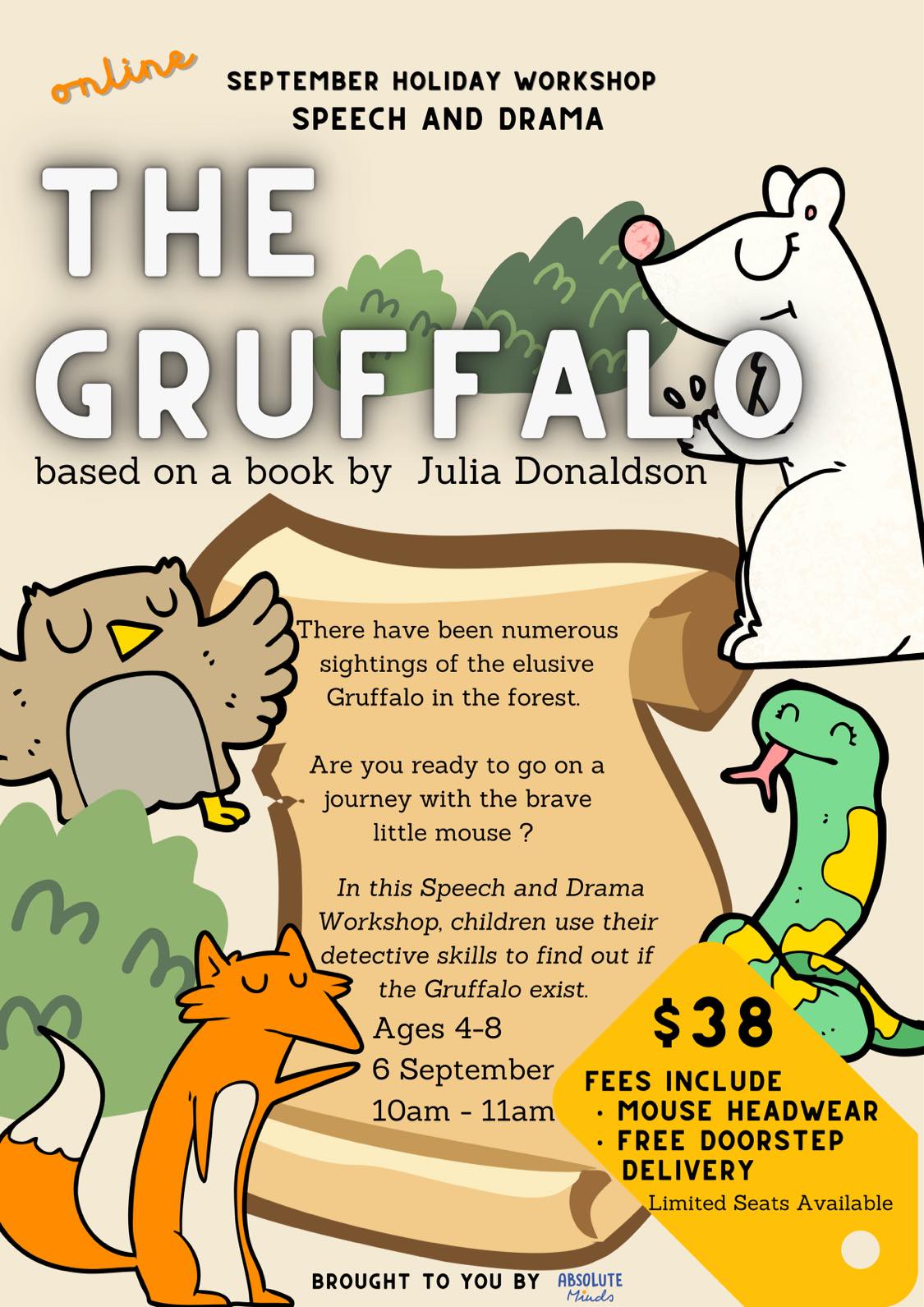 The gruffalo workshop english speech and drama singapore
