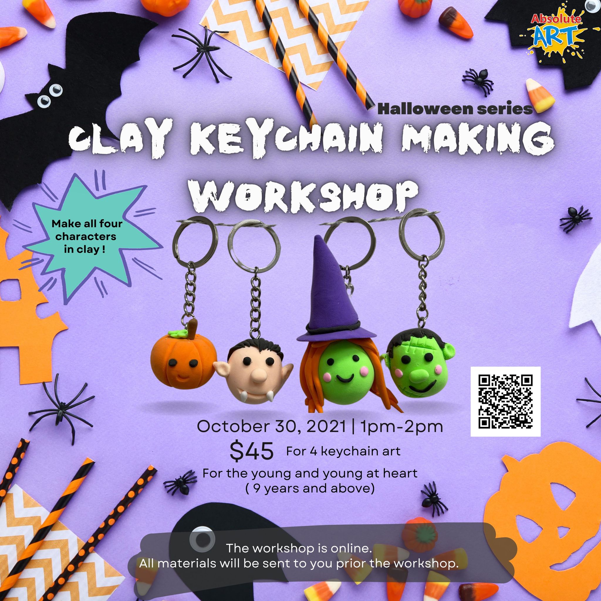 halloween art workshop for kids singapore
