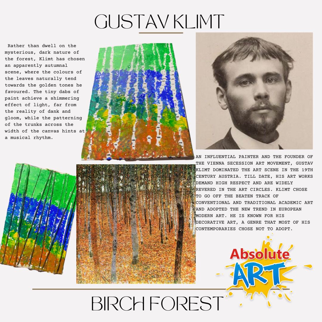 Gustav Klimt art for kids singapore