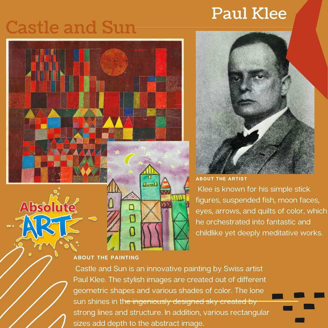 Paul Klee Castle and Sun