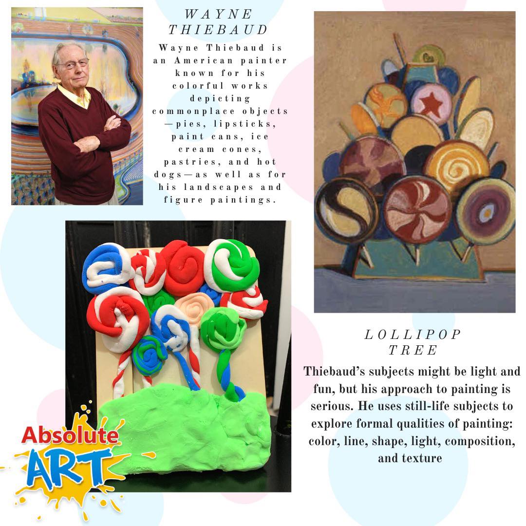 Wayne Thiebaud art for kids singapore