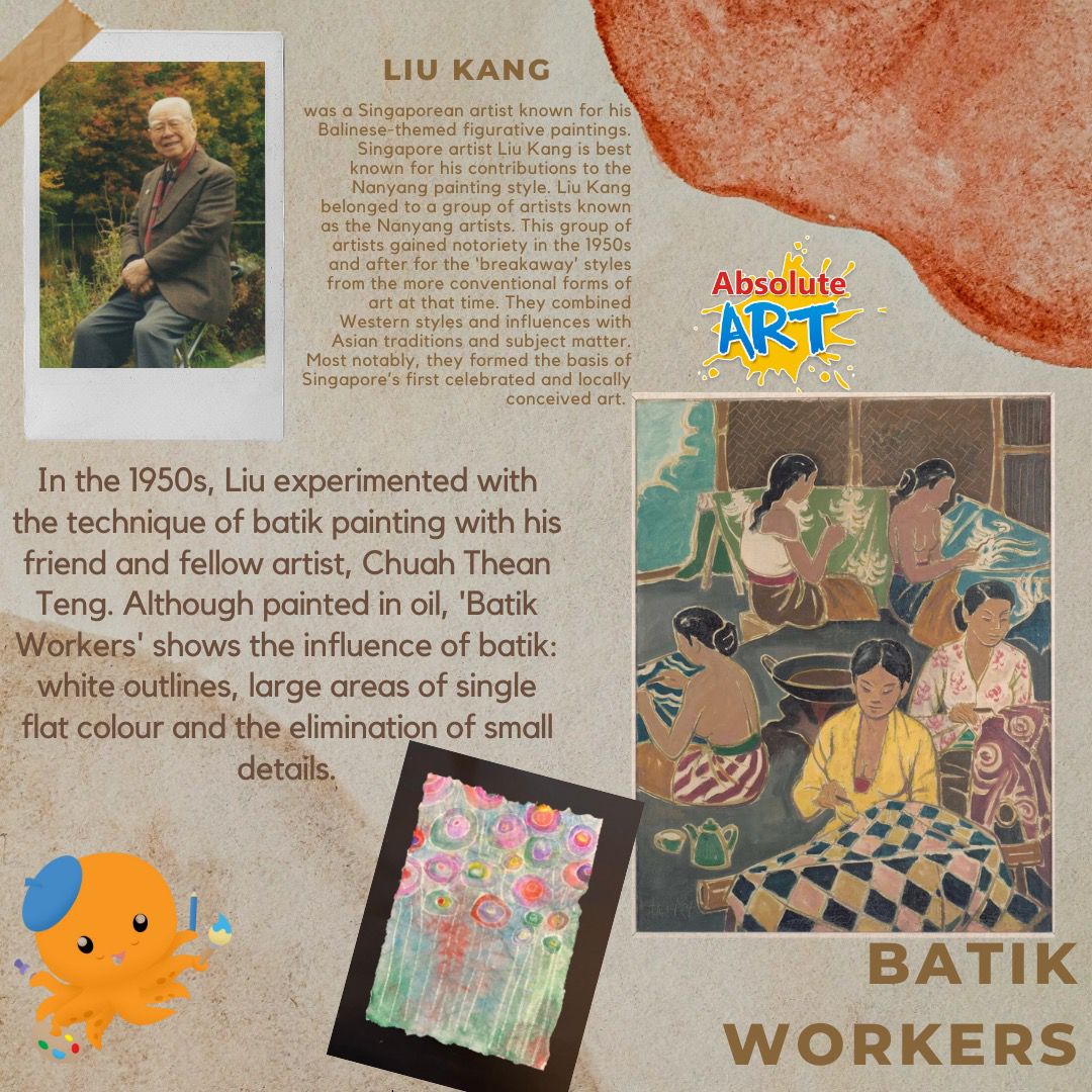 Liu Kang Batik worker