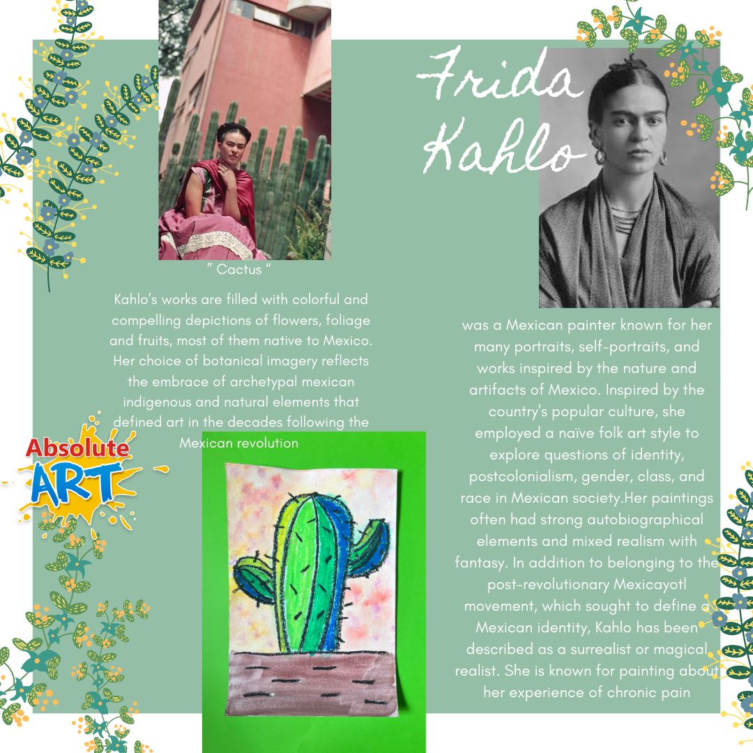 Frida Kahlo Cactus