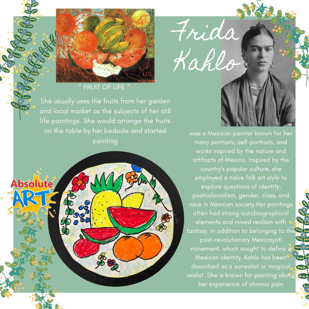 Frida Kahlo Fruit of life