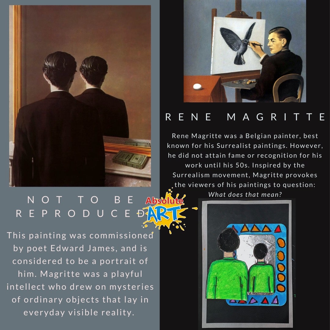 Rene Magritte art - Not to be reproduced