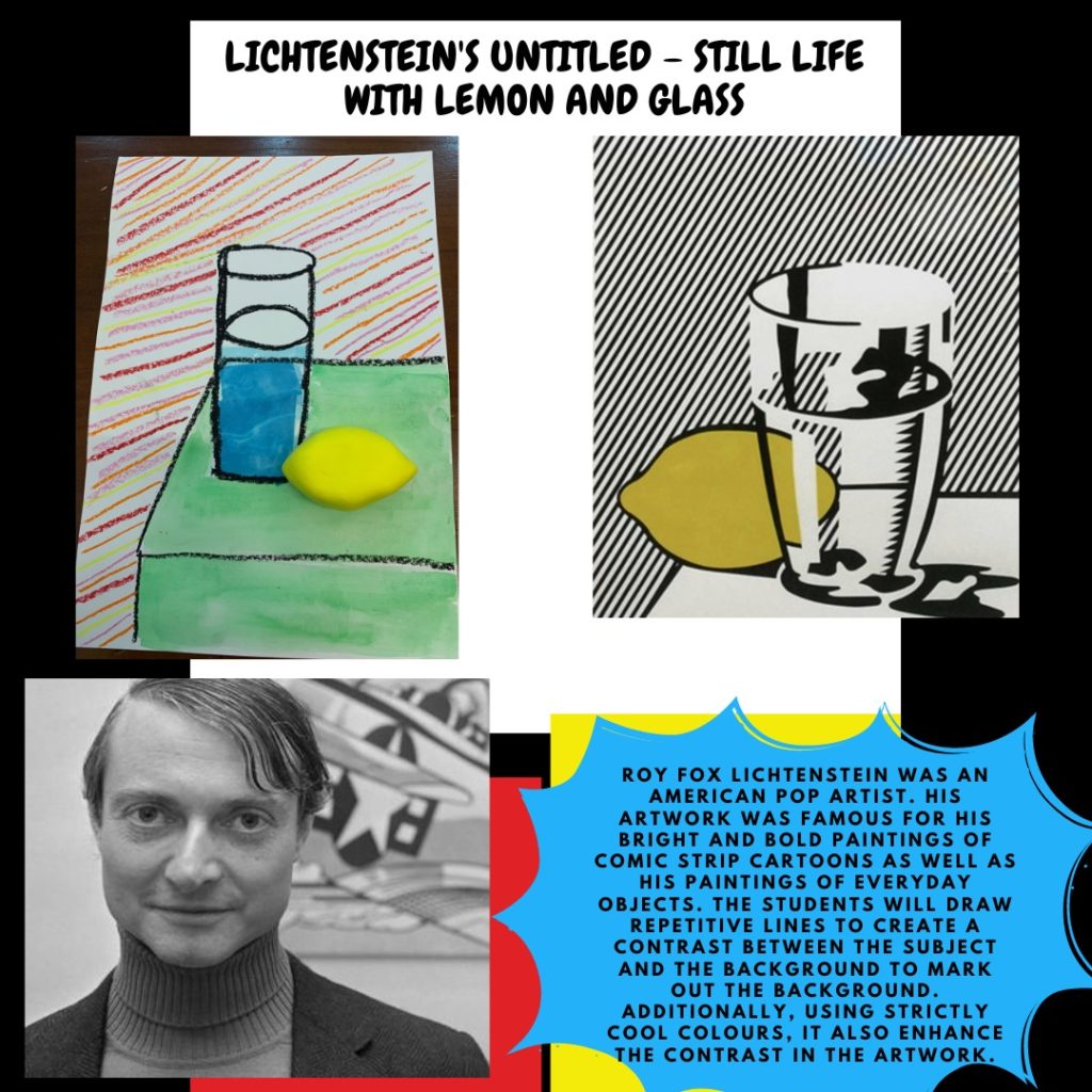 Lichtensteins art workshop for children Singapore