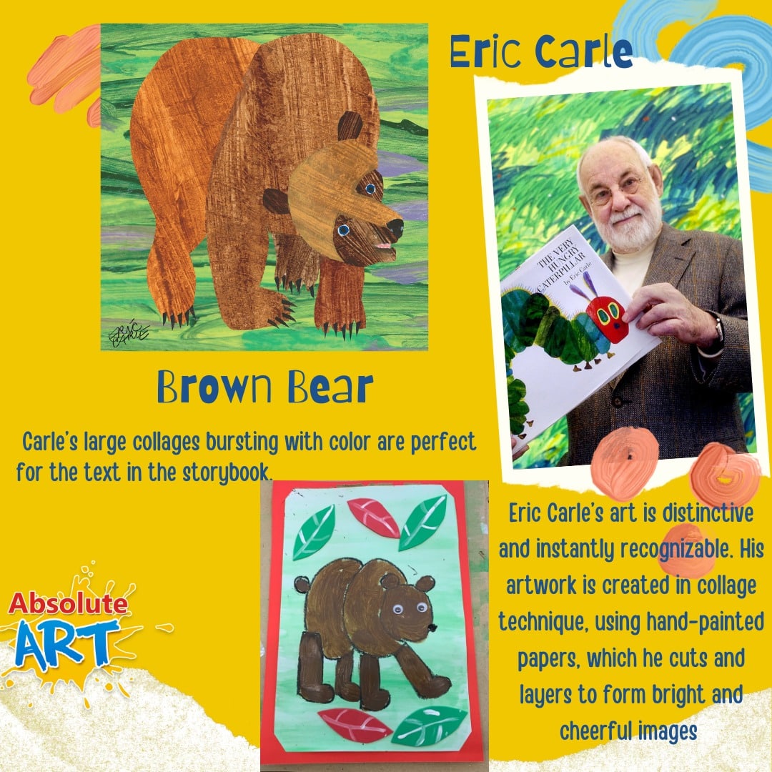 eric carle bear art