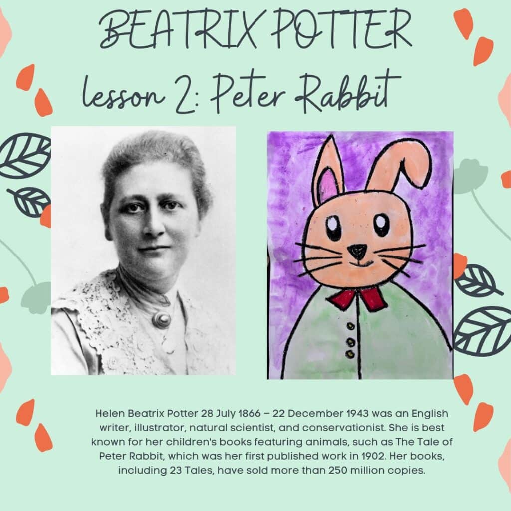 Beatrix Potter Art class for children singapore