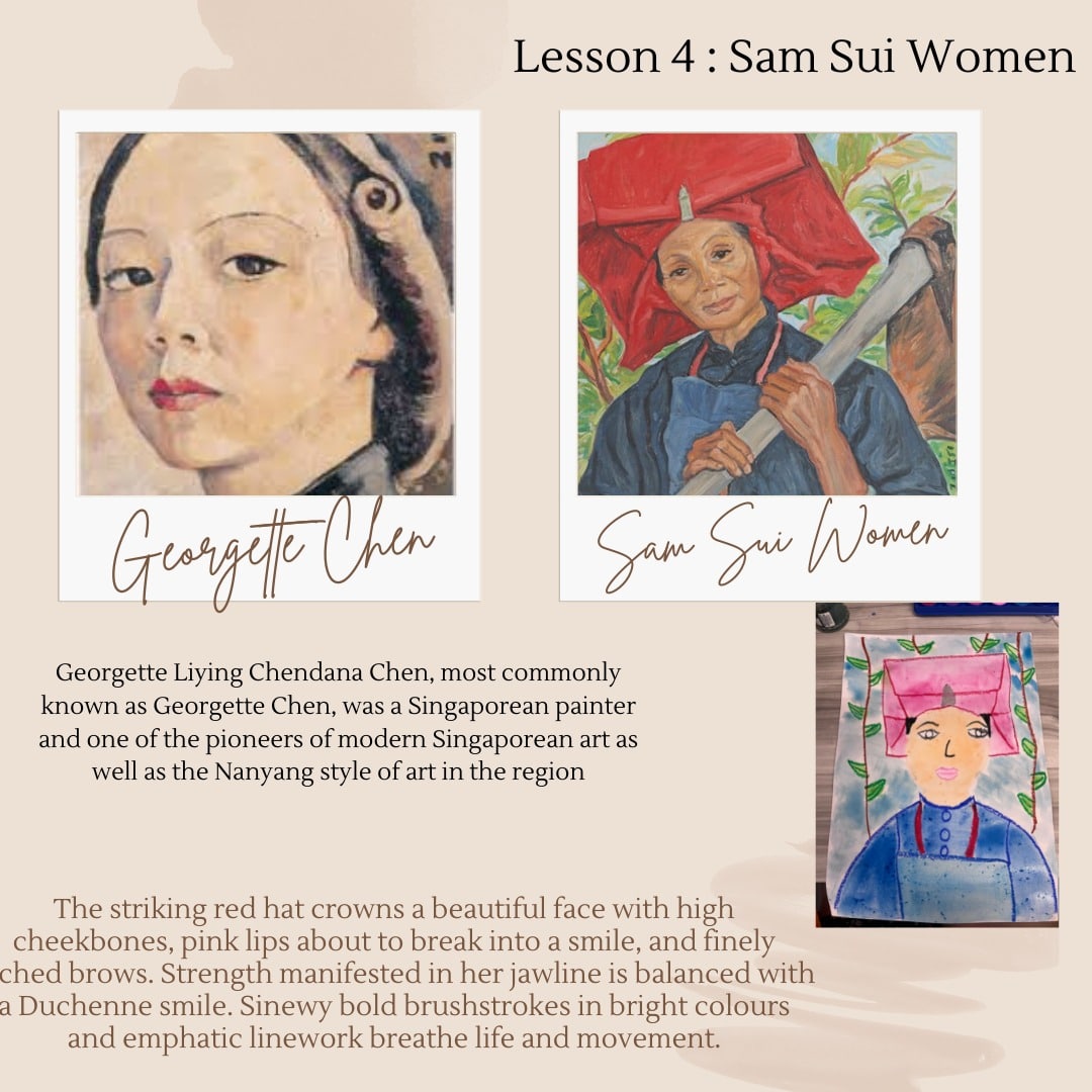Georgette Chen Art class for children singapore