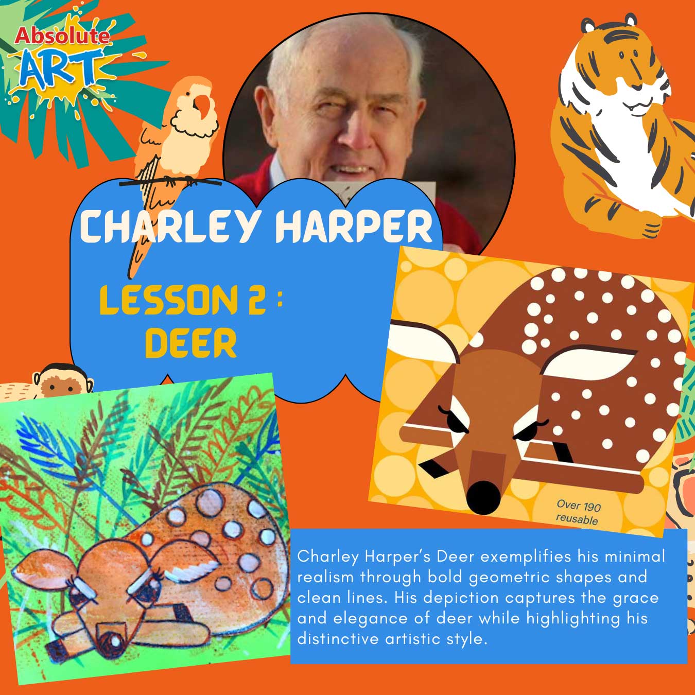 Charlie Harper art for children singapore