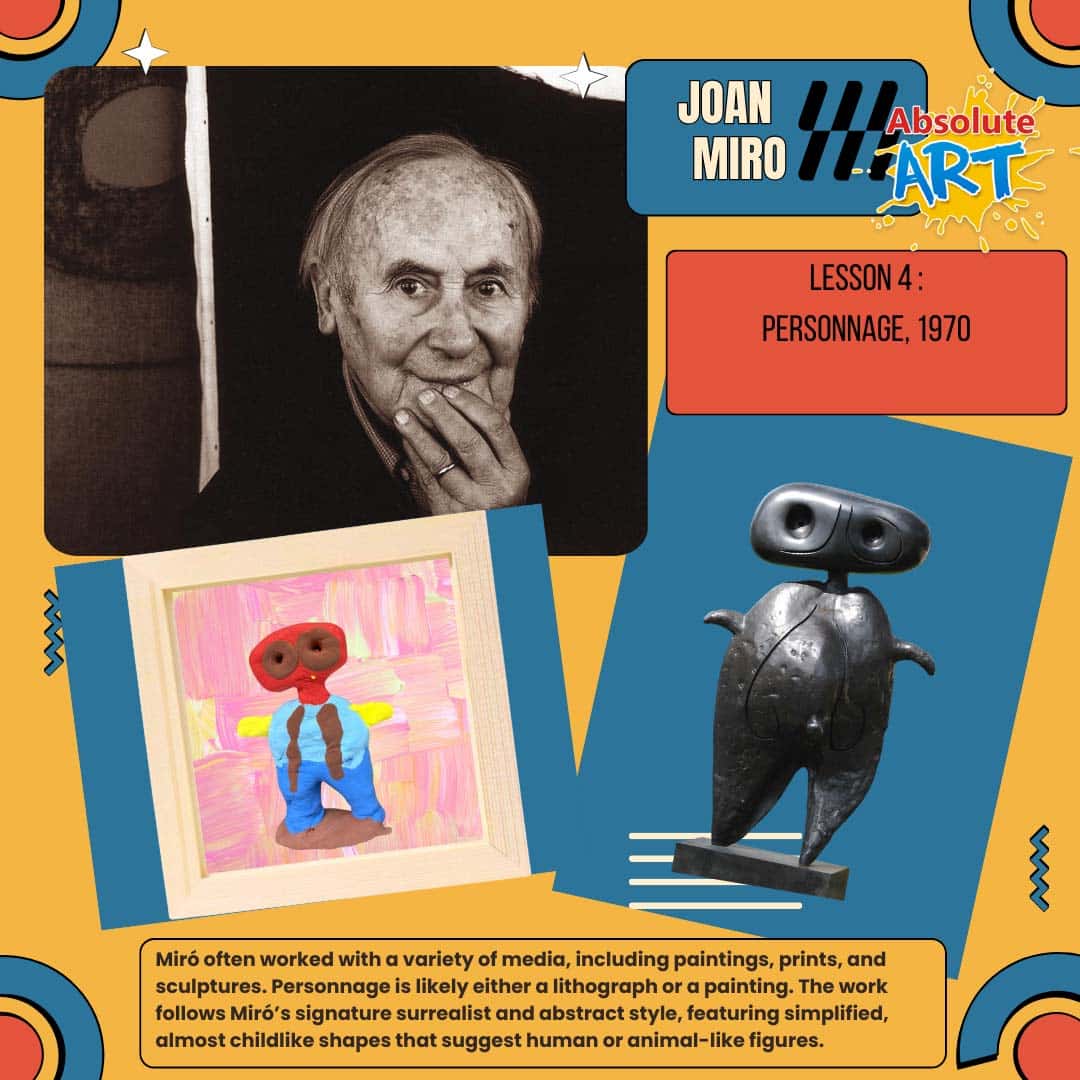 Joan Miro art for children singapore